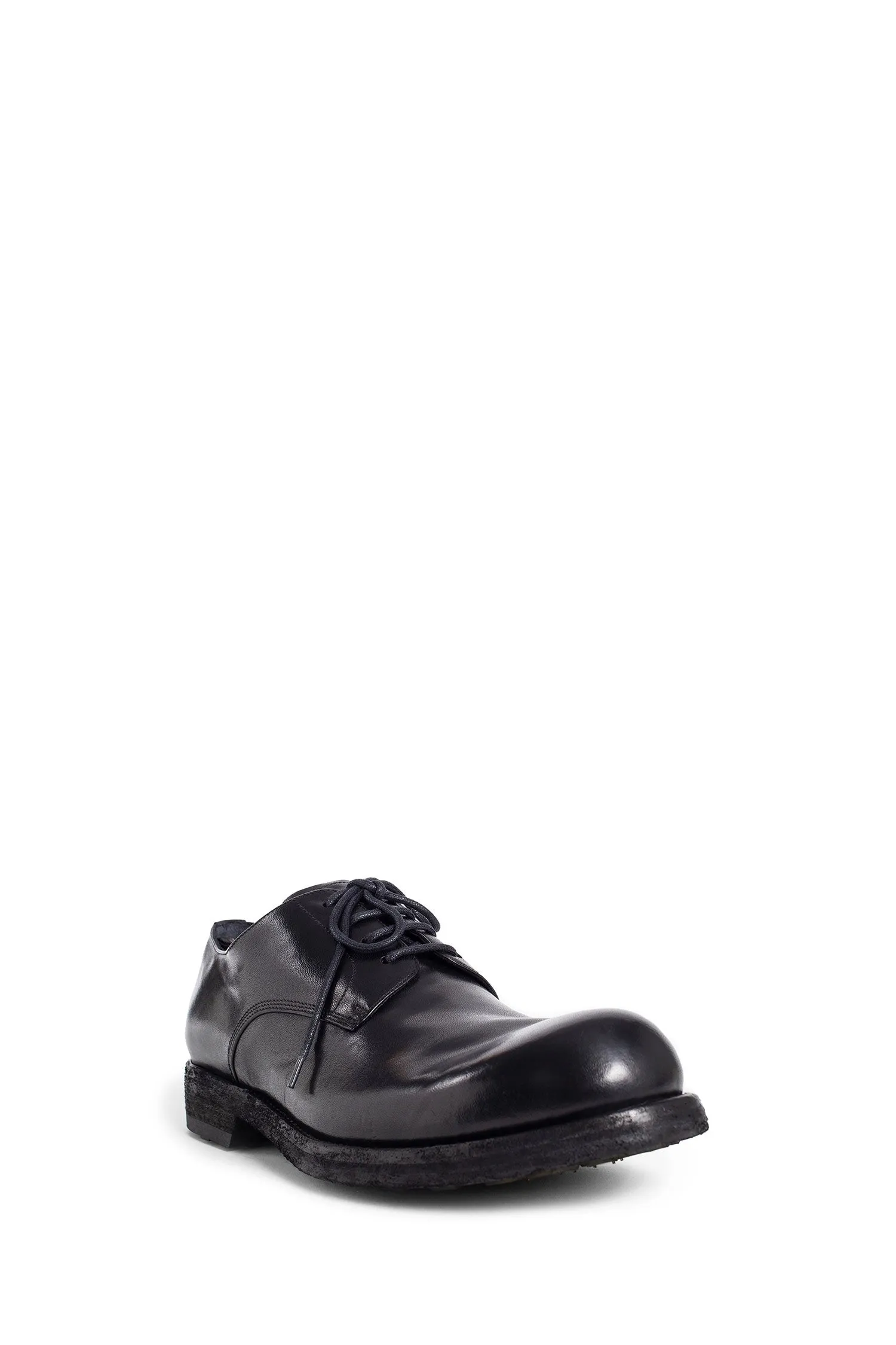 OFFICINE CREATIVE MAN BLACK LOAFERS & FLATS