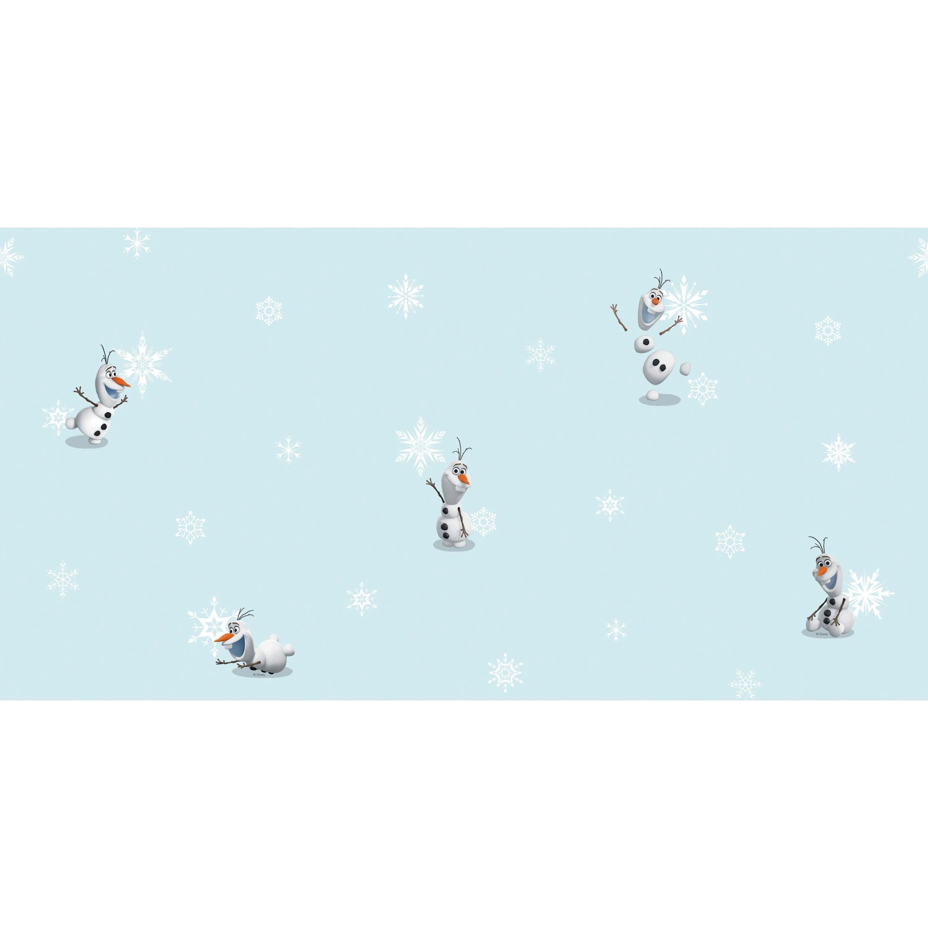 Olaf's World (or Snow Flakes) Wallpaper