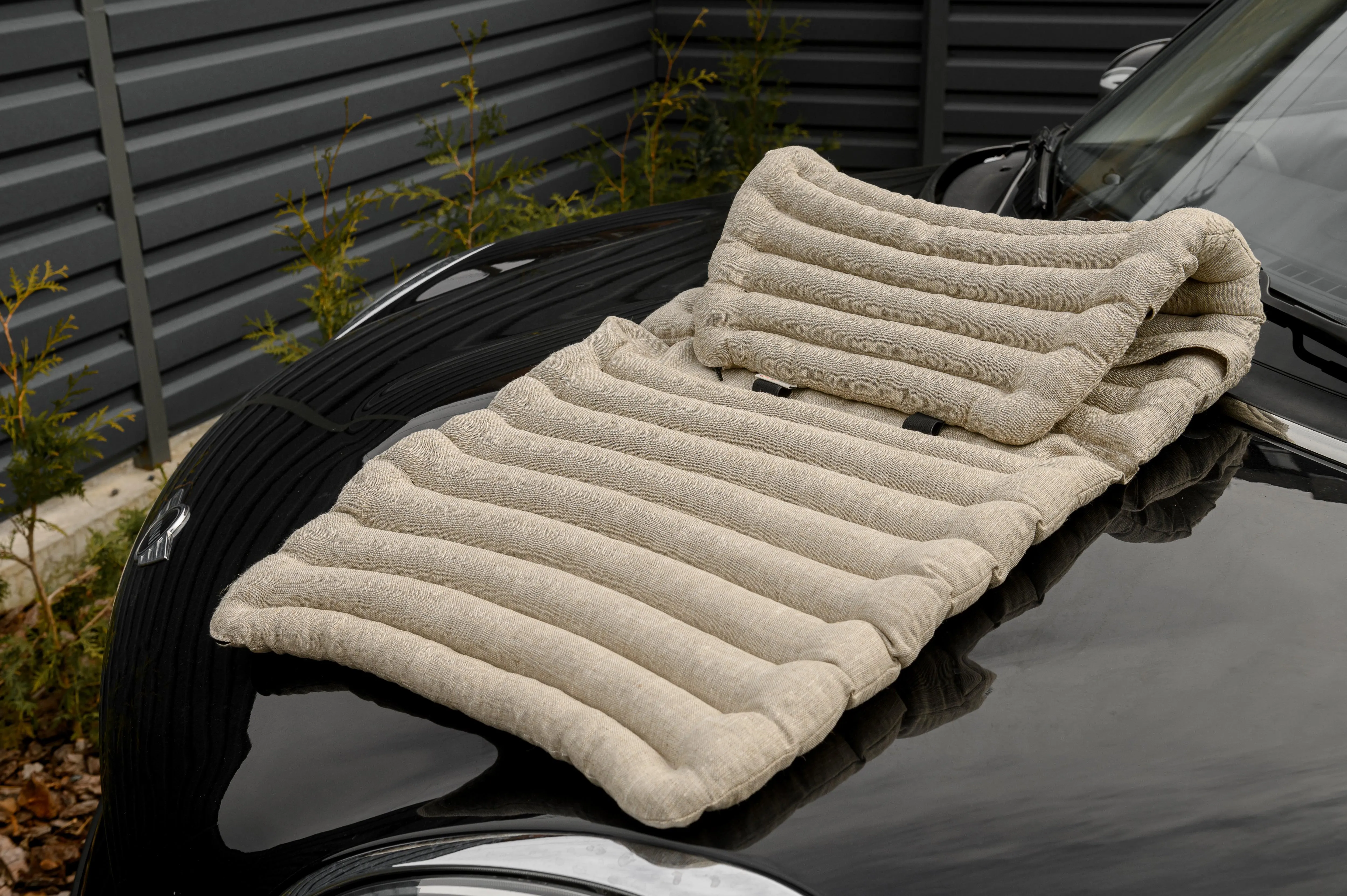 Organic Linen Car Seat Cover filling Buckwheat hulls/Massage /buckwheat/floor cushion/ Organic car/eco-frendly/floor seat