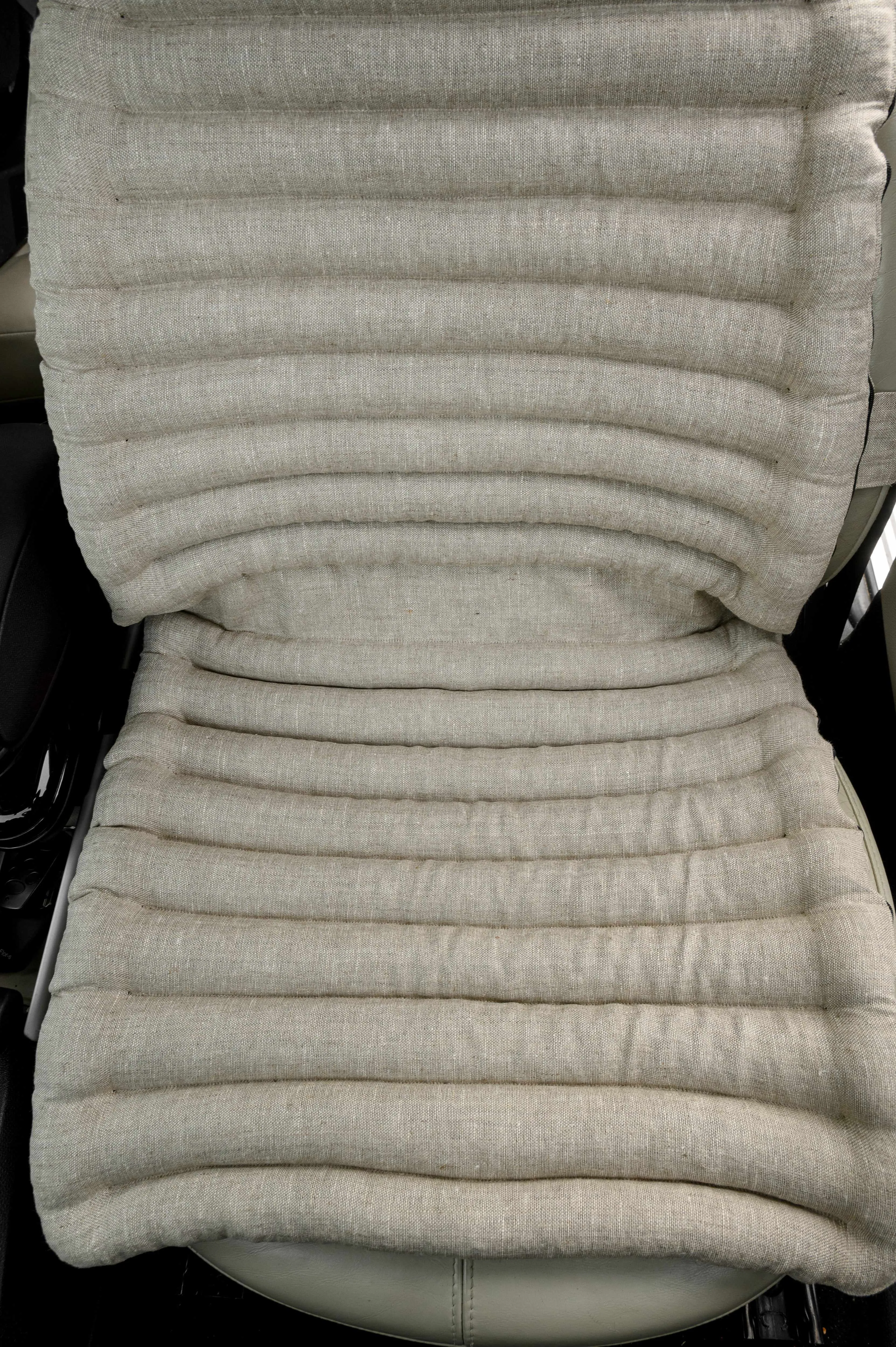 Organic Linen Car Seat Cover filling Buckwheat hulls/Massage /buckwheat/floor cushion/ Organic car/eco-frendly/floor seat