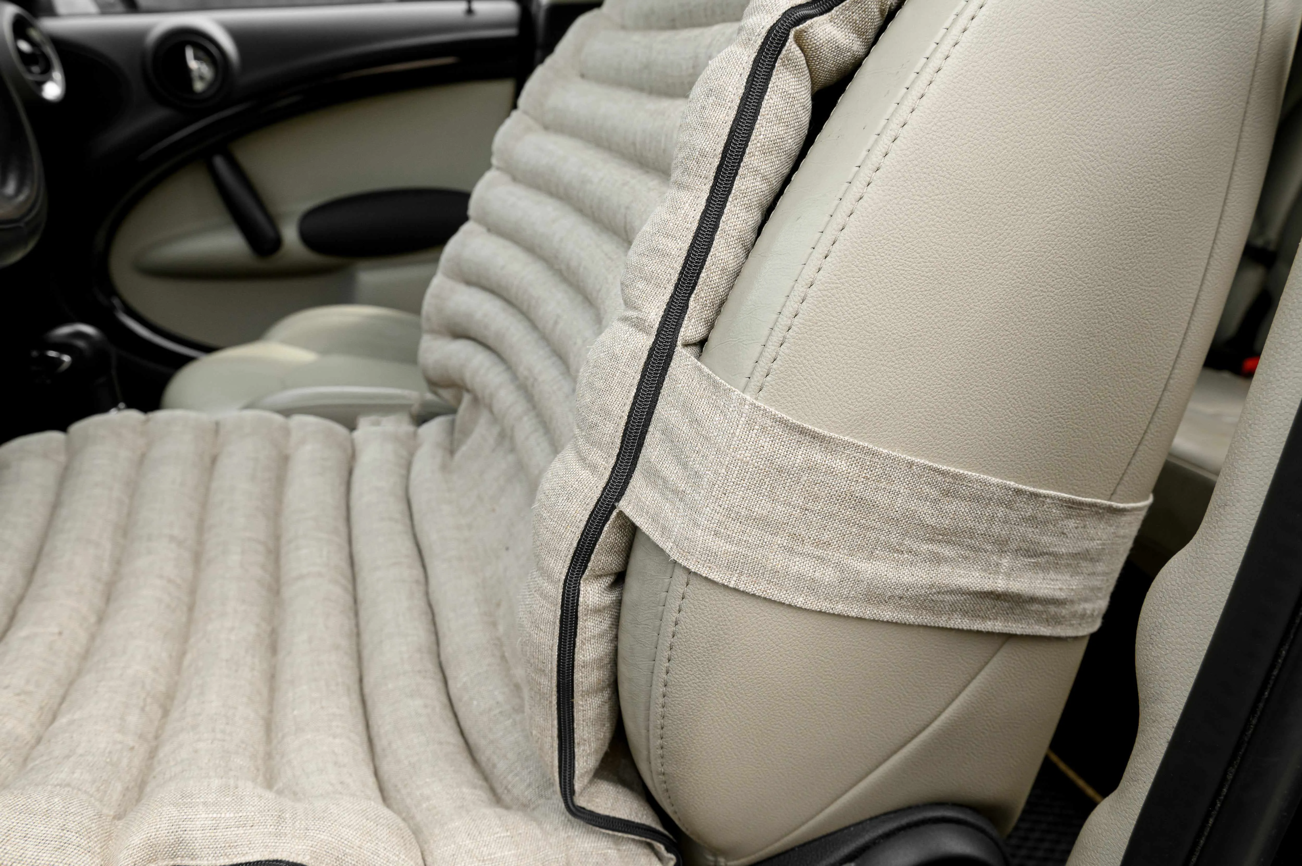 Organic Linen Car Seat Cover filling Buckwheat hulls/Massage /buckwheat/floor cushion/ Organic car/eco-frendly/floor seat