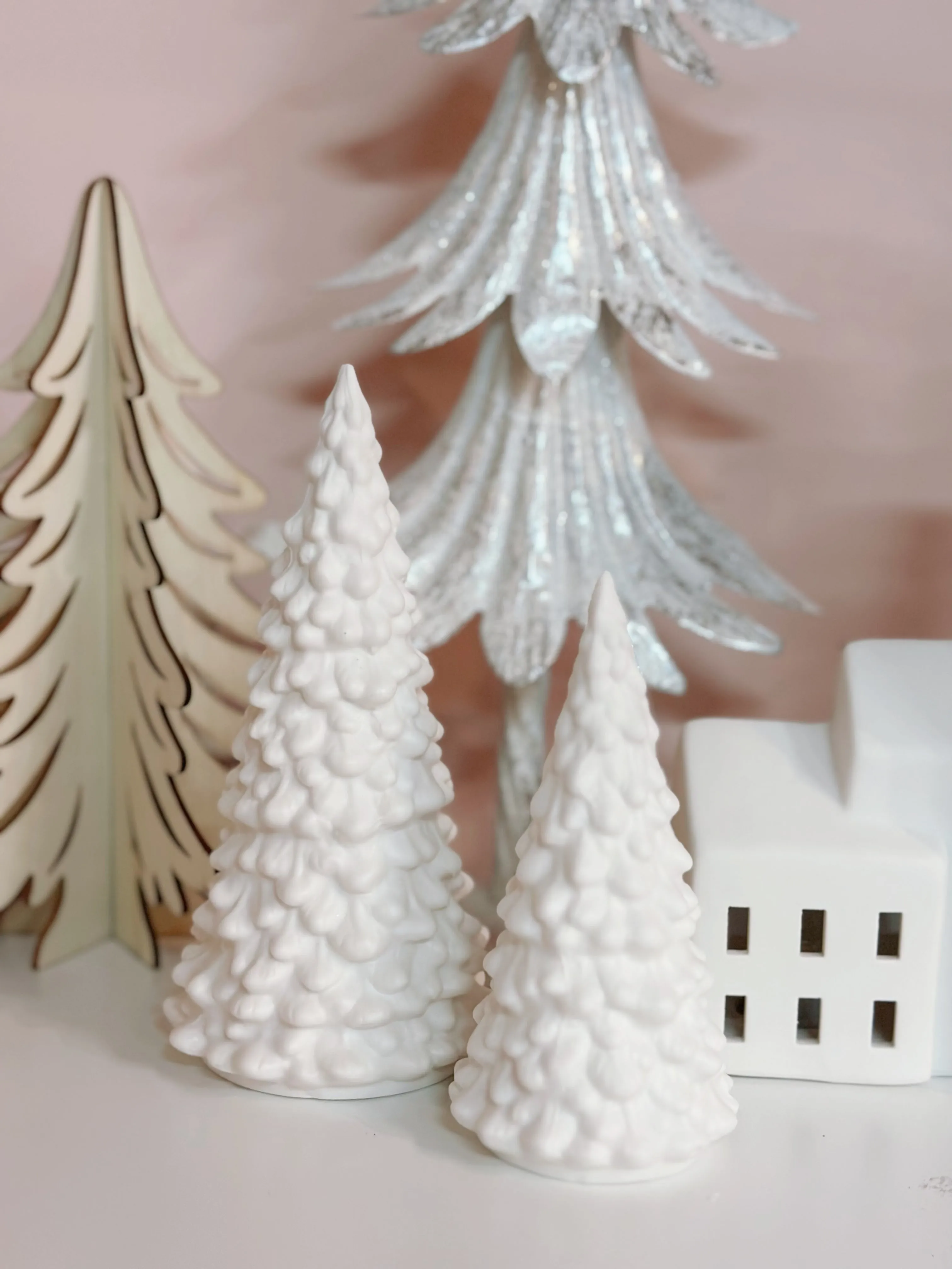 PRE-ORDER (3-6 Dec): Snow-Crested Lumina Porcelain Tree (2 sizes)