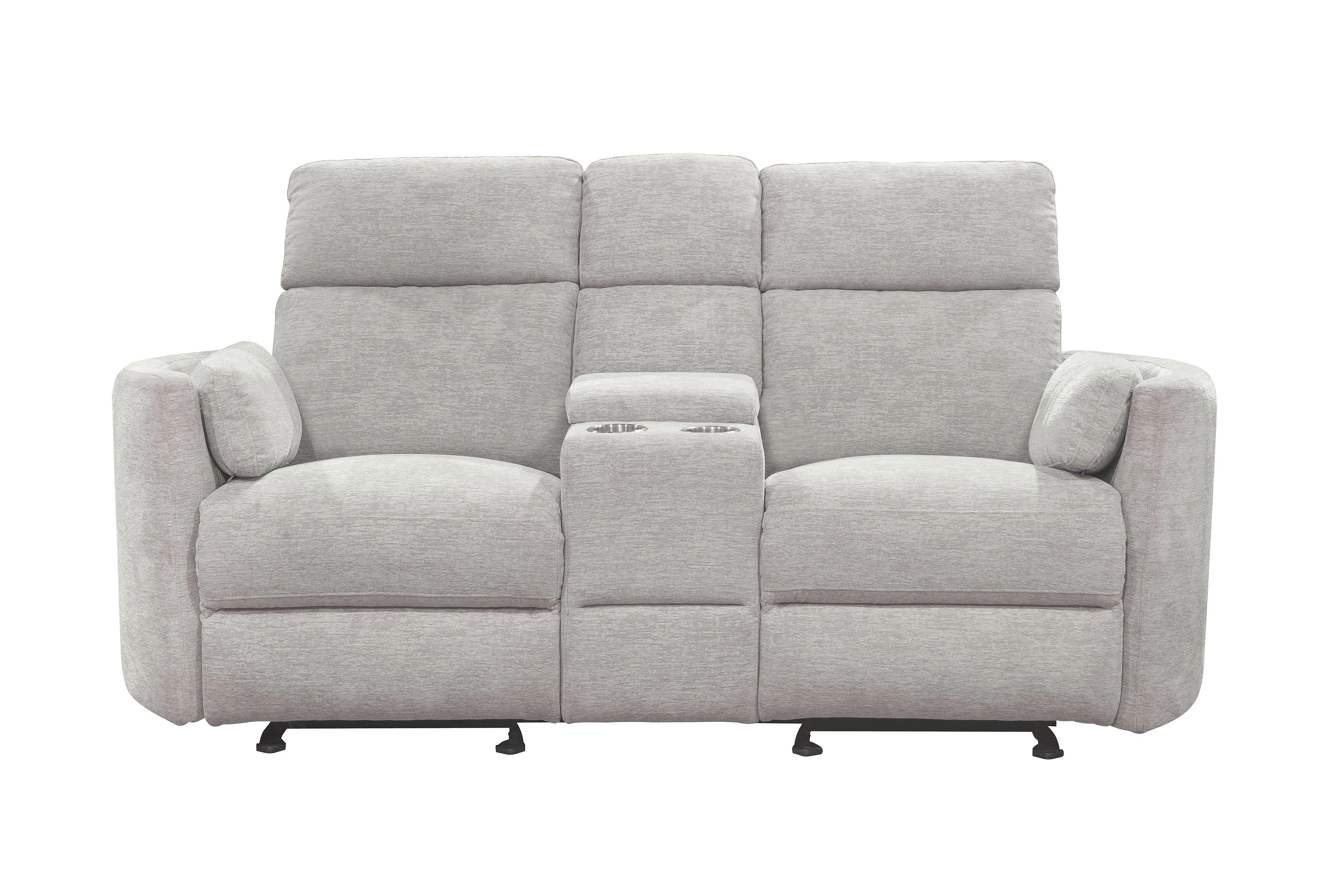 RADIUS - MINERAL Power Glider Console Loveseat