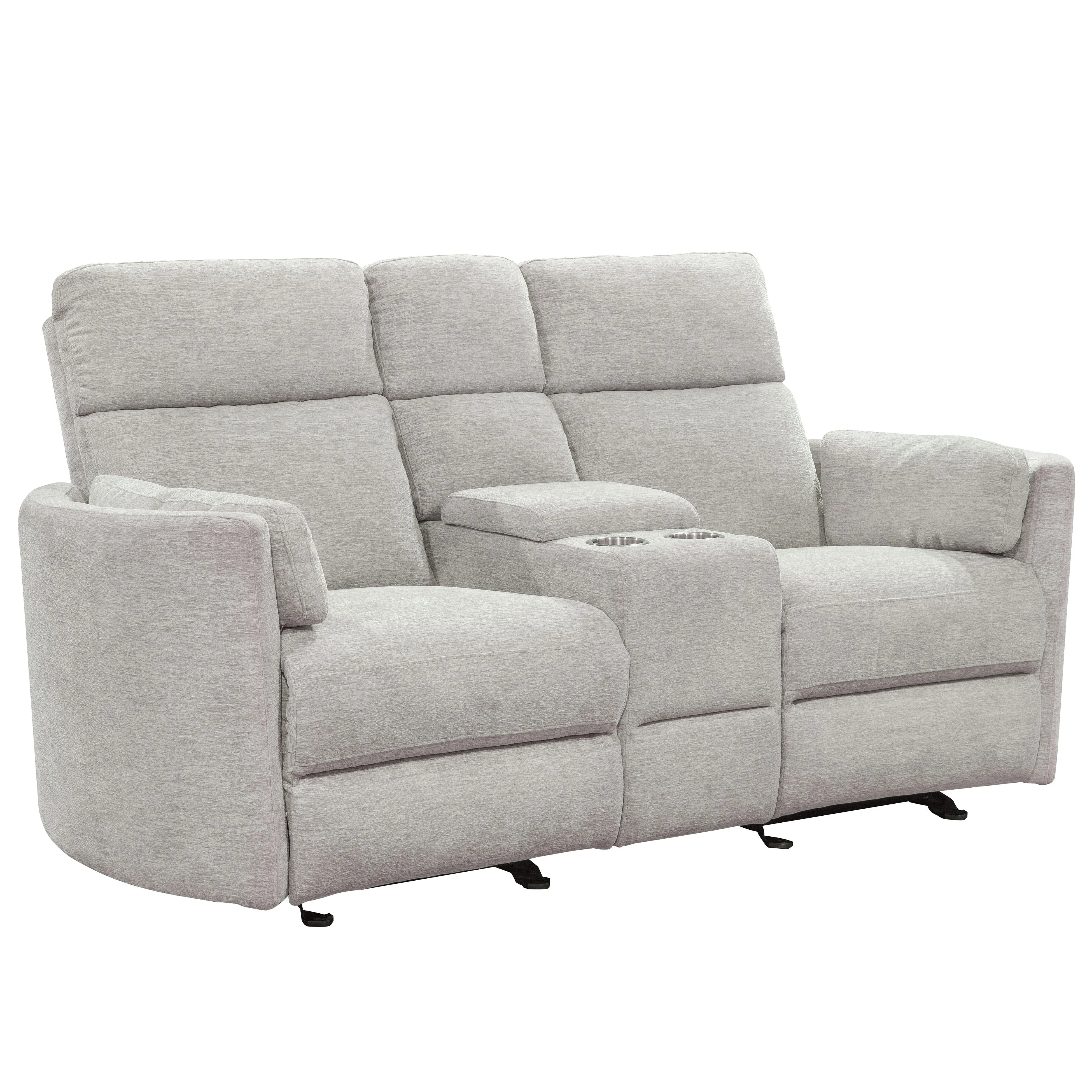 RADIUS - MINERAL Power Glider Console Loveseat