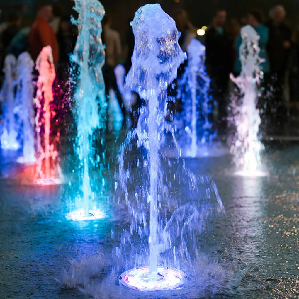 Ring LED Waterproof Colorful Light Pool Fountain Underwater Lights for Outdoor Square