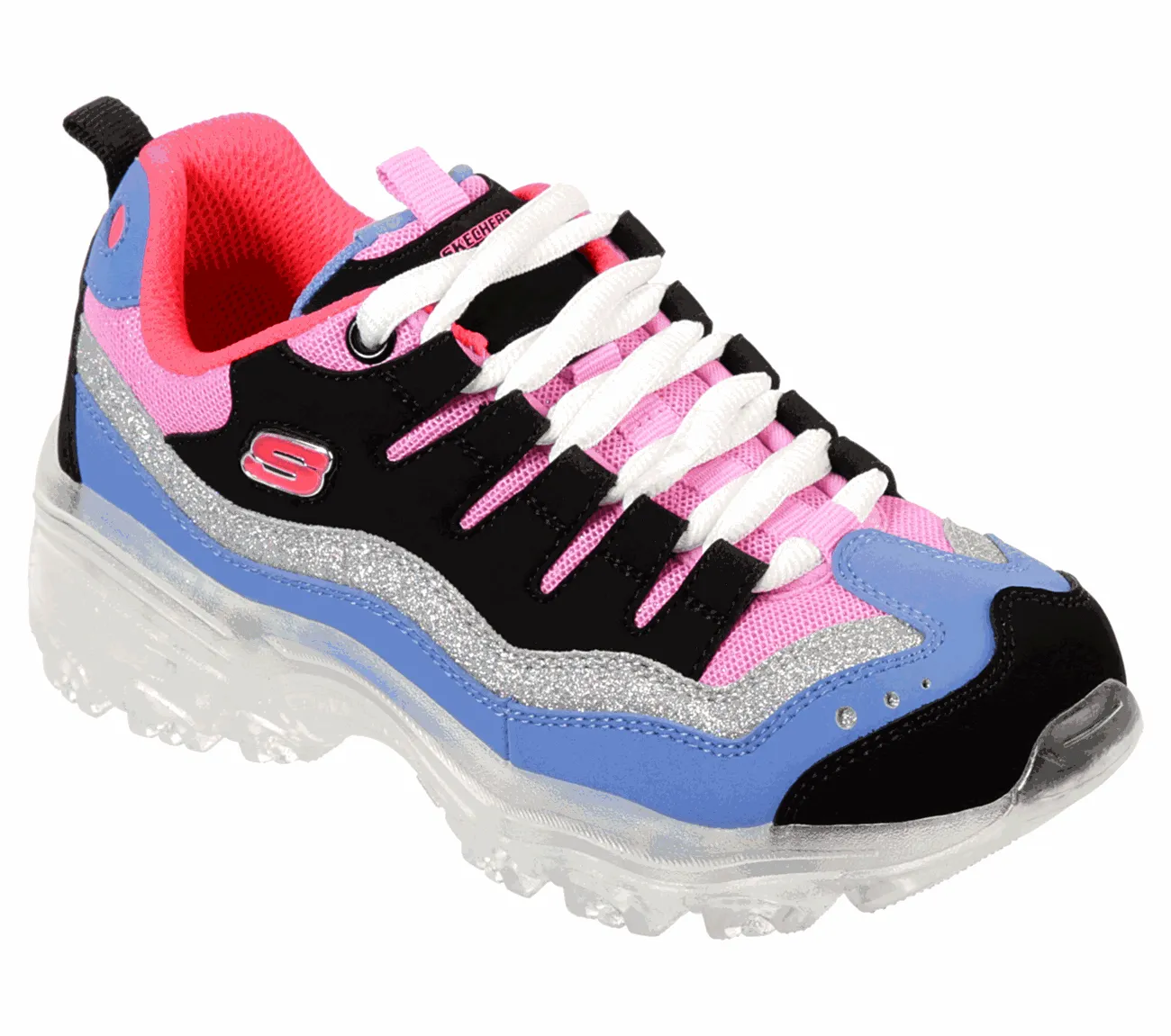 Skechers Kids S-Lights Snow Spark Trainers