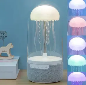 Stylish Jellyfish Bluetooth Speaker with LED Lighting Effects