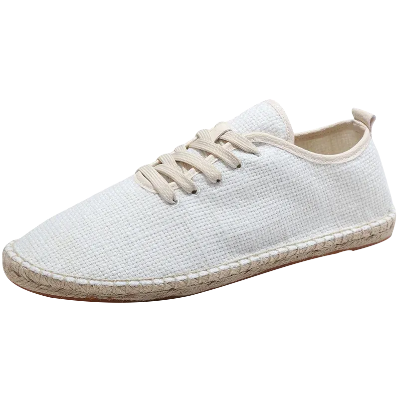 Summer Linen Breathable Casual Flats Shoes women Espadrilles Loafers Fashion Women Canvas Shoes Casual Fisherman Driving Footwear