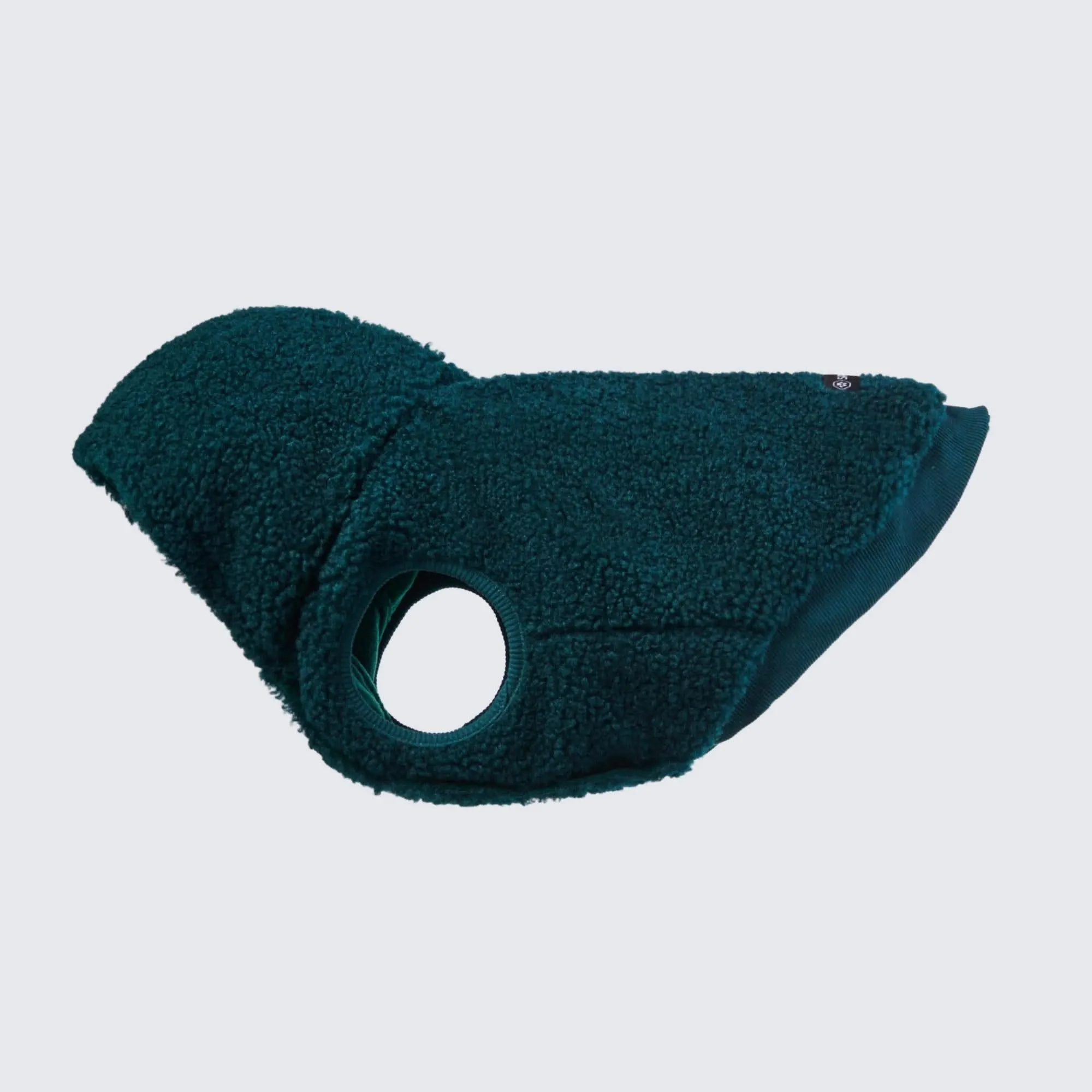 Teddy Sherpa Dog Jacket - Pine Green