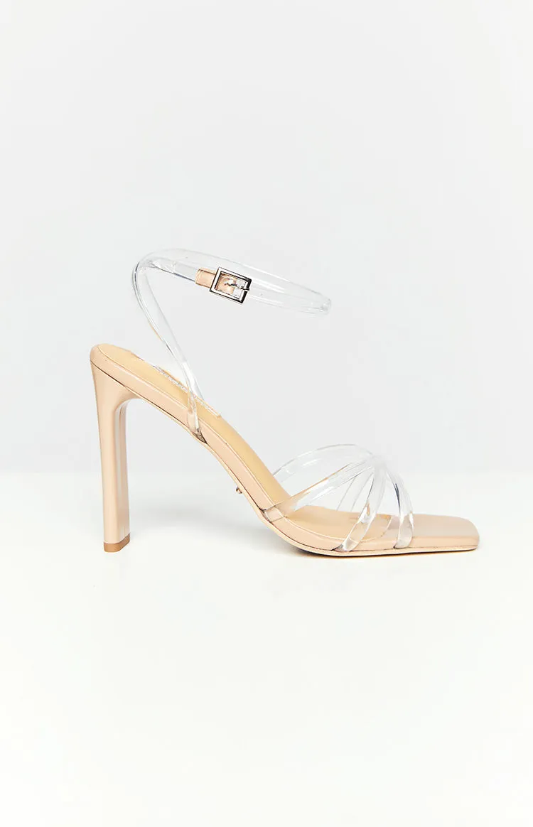 Tony Bianco Fontaine Clear Vinylite Heels