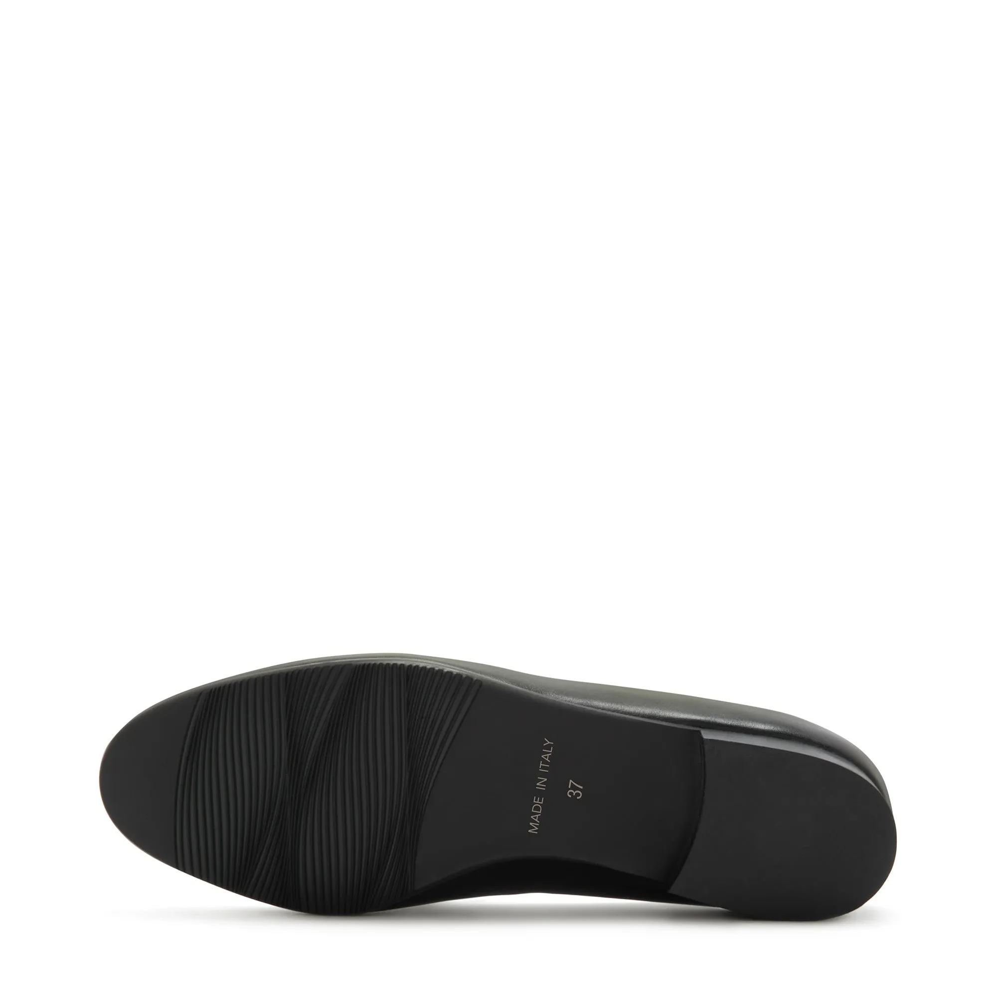 Vendôme Fleur black calfskin leather loafers