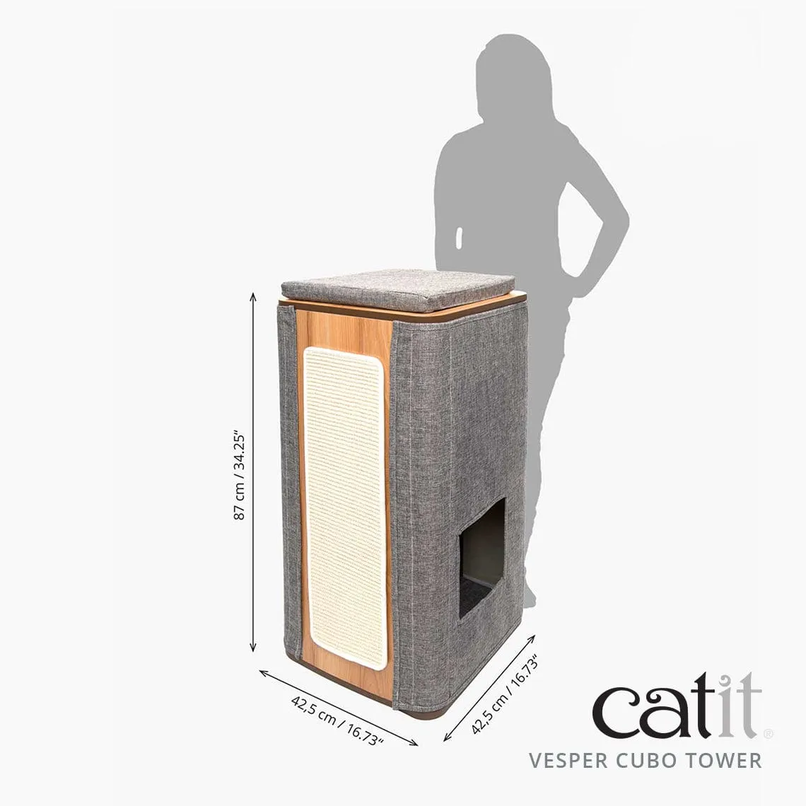 Vesper Cubo Tower – Stone