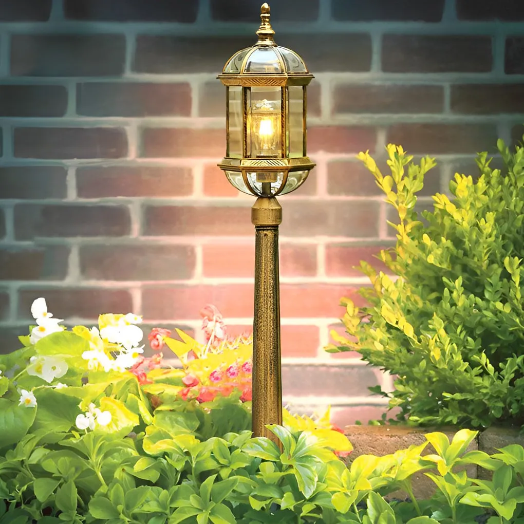 Waterproof LED Retro Golden European-style Lawn Lights Pathway Lights