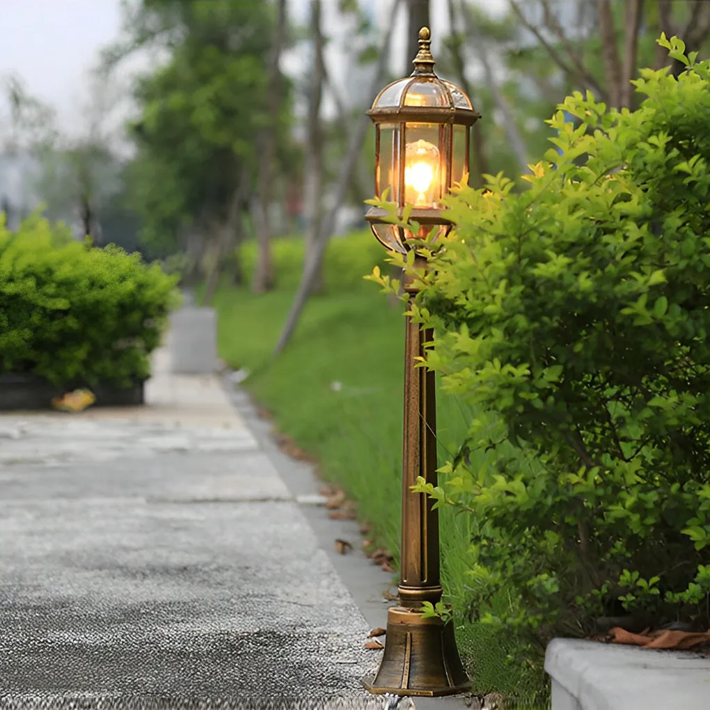 Waterproof LED Retro Golden European-style Lawn Lights Pathway Lights