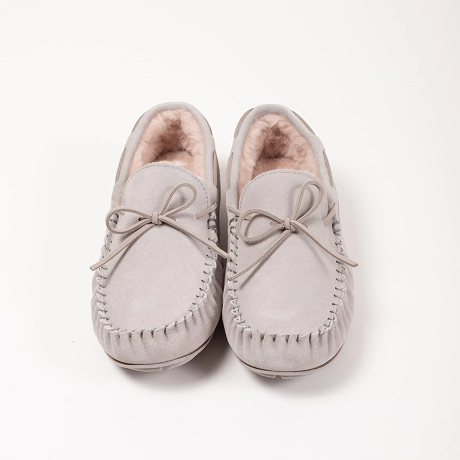 Women's Alpaca Lined Moccasin Slipper