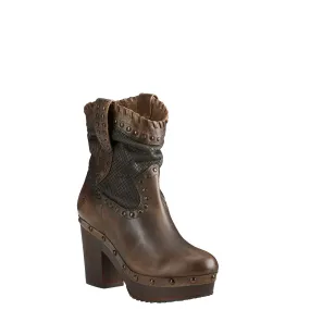 Women's Ariat Memphis Natural Distressed Brown Boots #10021590