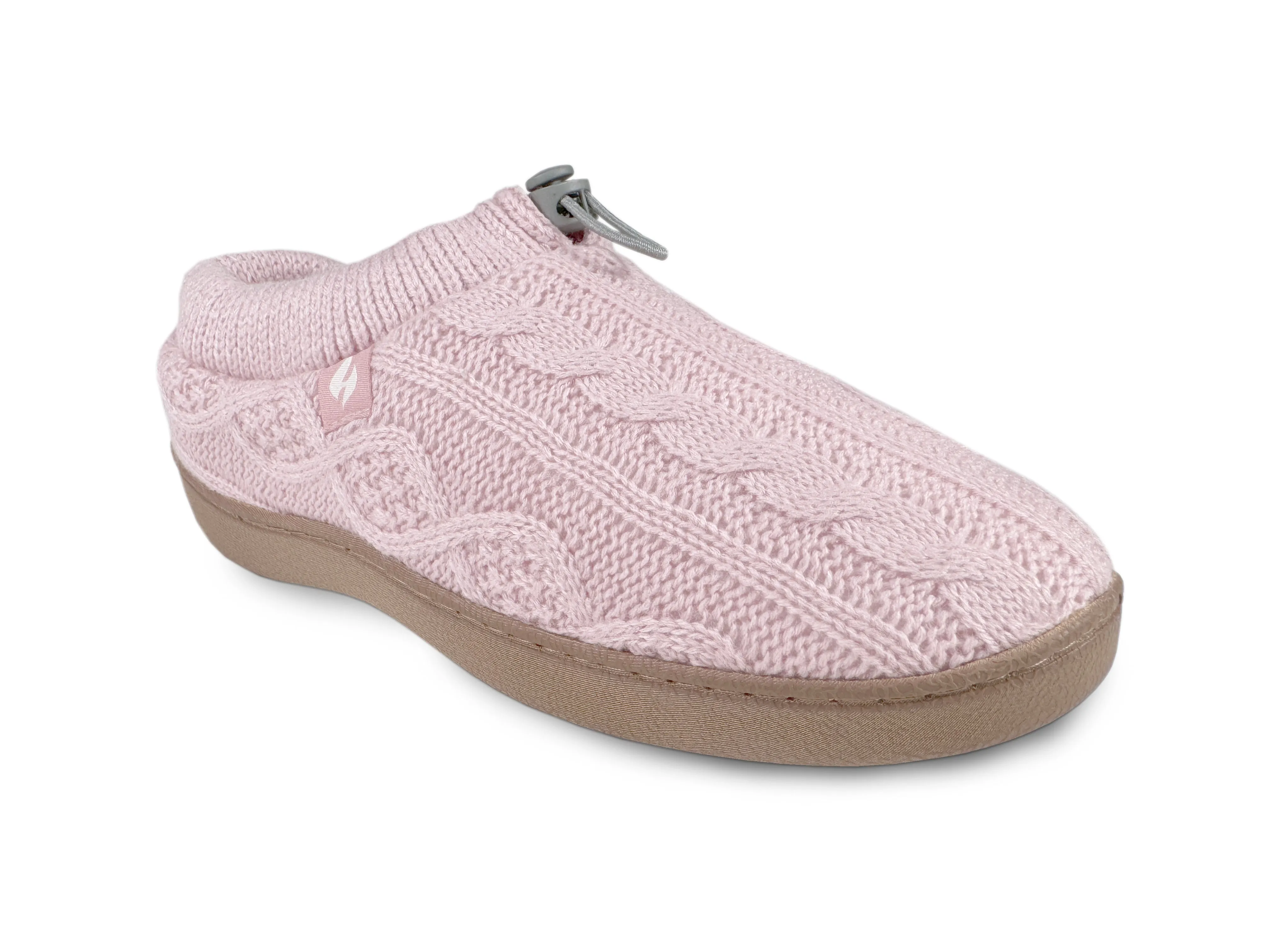 Women's Ava Cable Knit Drawstring Slippers