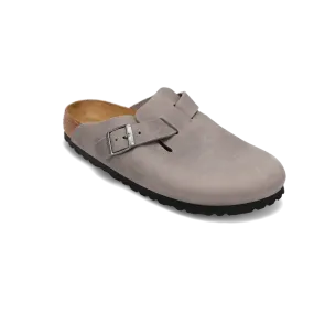 Women's Boston Soft Footbed (NARROW) Iron Oiled Leather