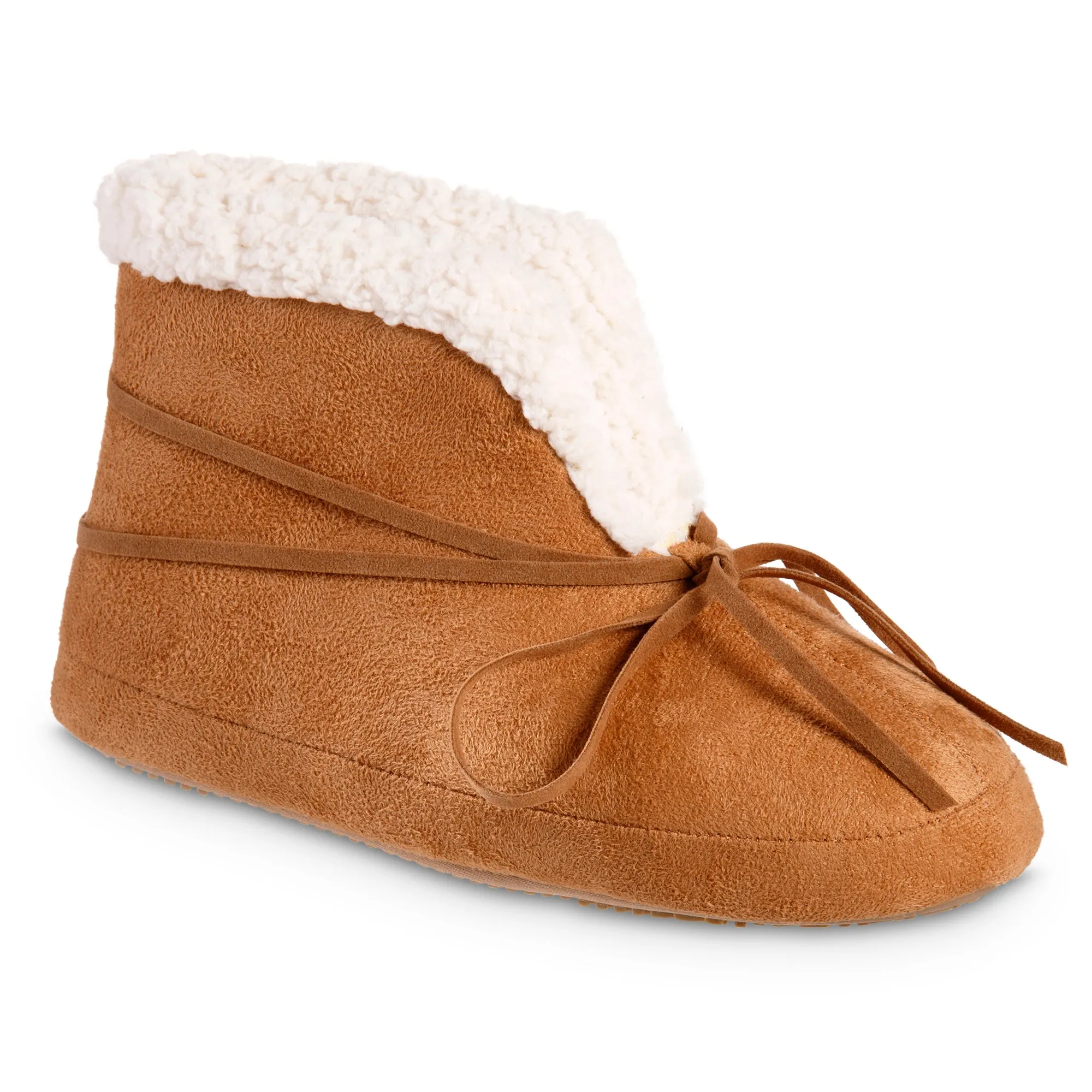 Women's Microsuede Rory Bootie with Versatile Indoor and Outdoor Sole