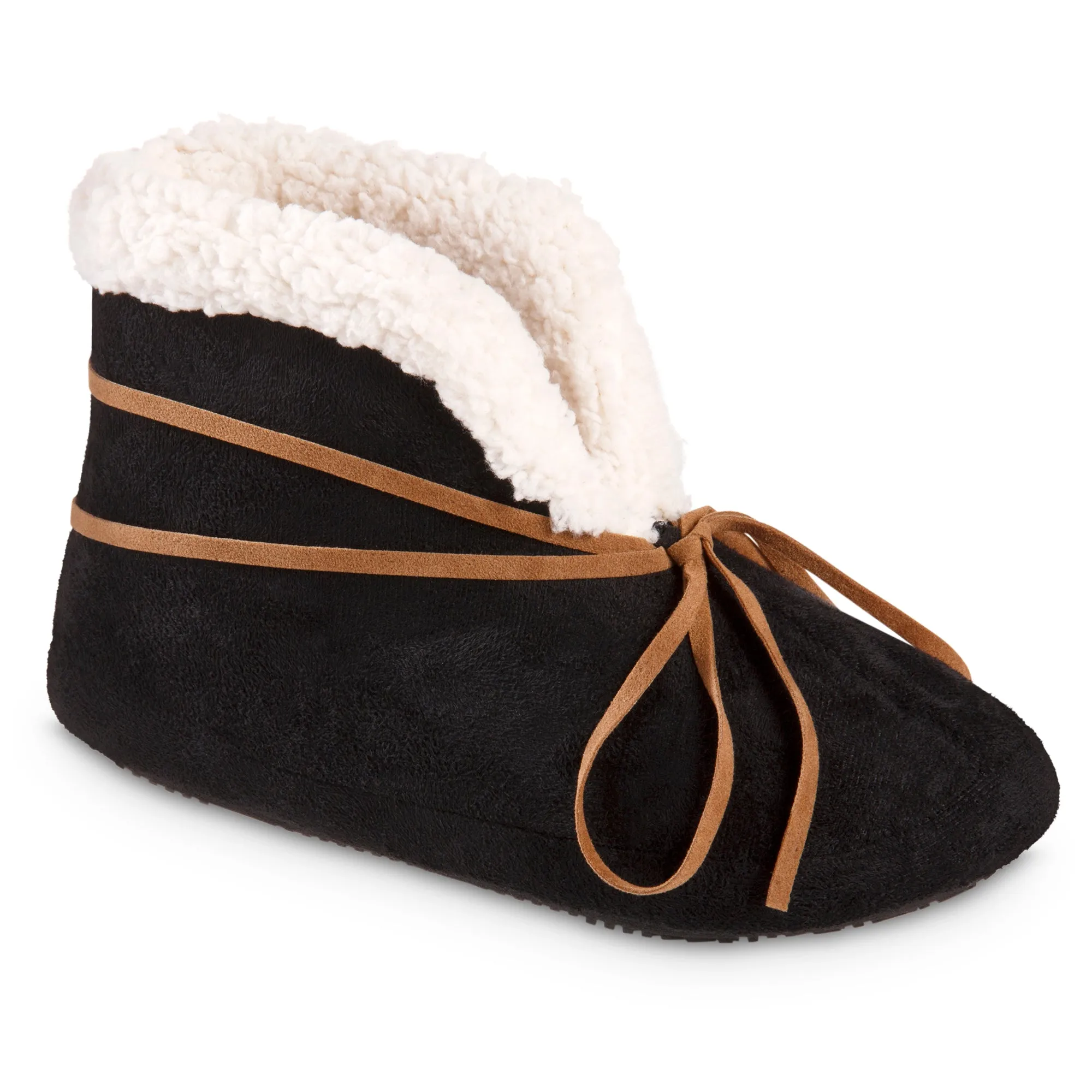 Women's Microsuede Rory Bootie with Versatile Indoor and Outdoor Sole