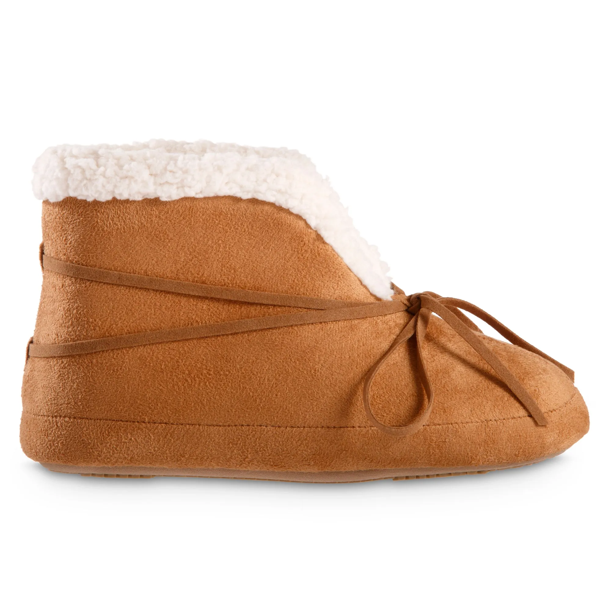 Women's Microsuede Rory Bootie with Versatile Indoor and Outdoor Sole