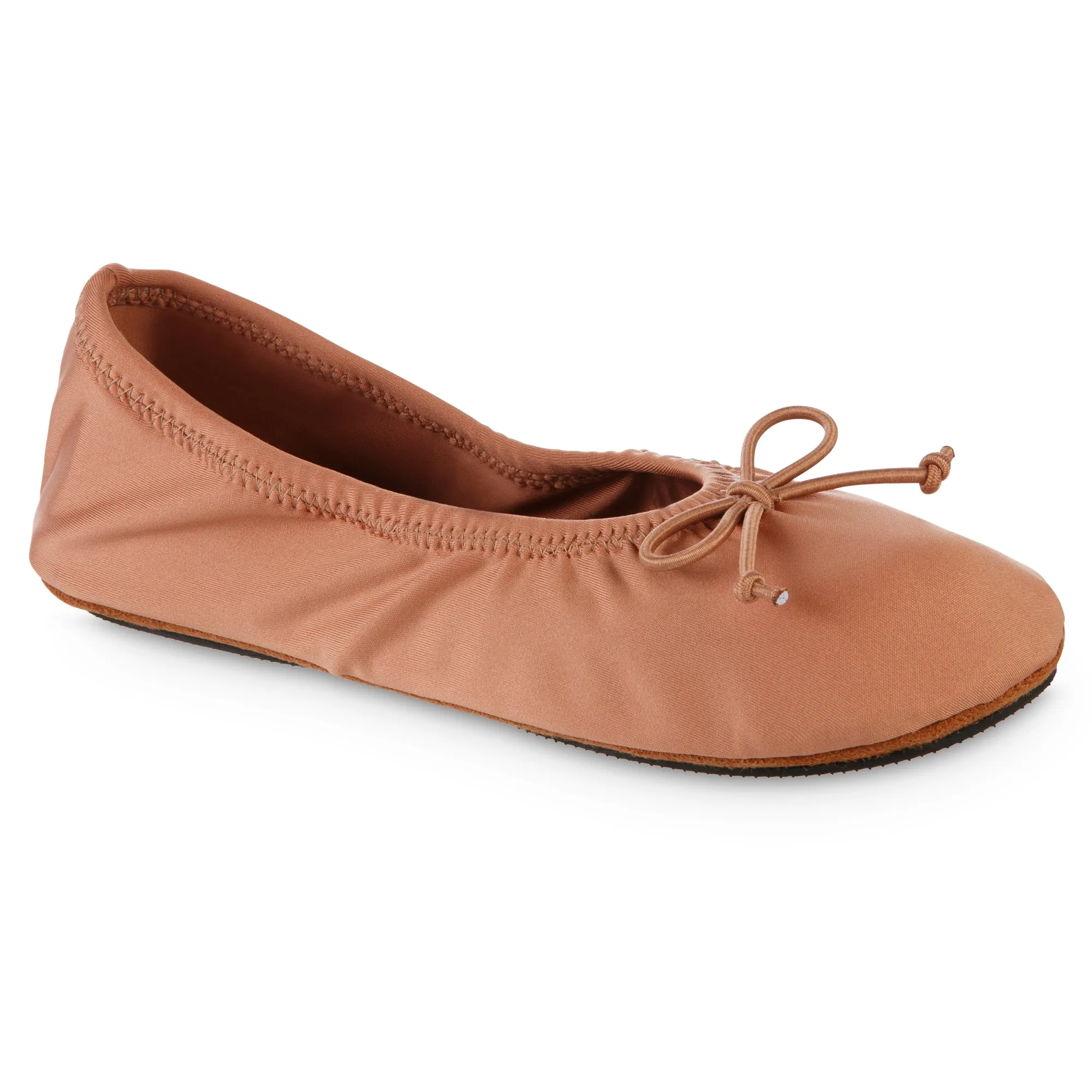 Women's Sloan Skin Tone Ballerina Slippers With 4-Way Stretch and Memory Foam