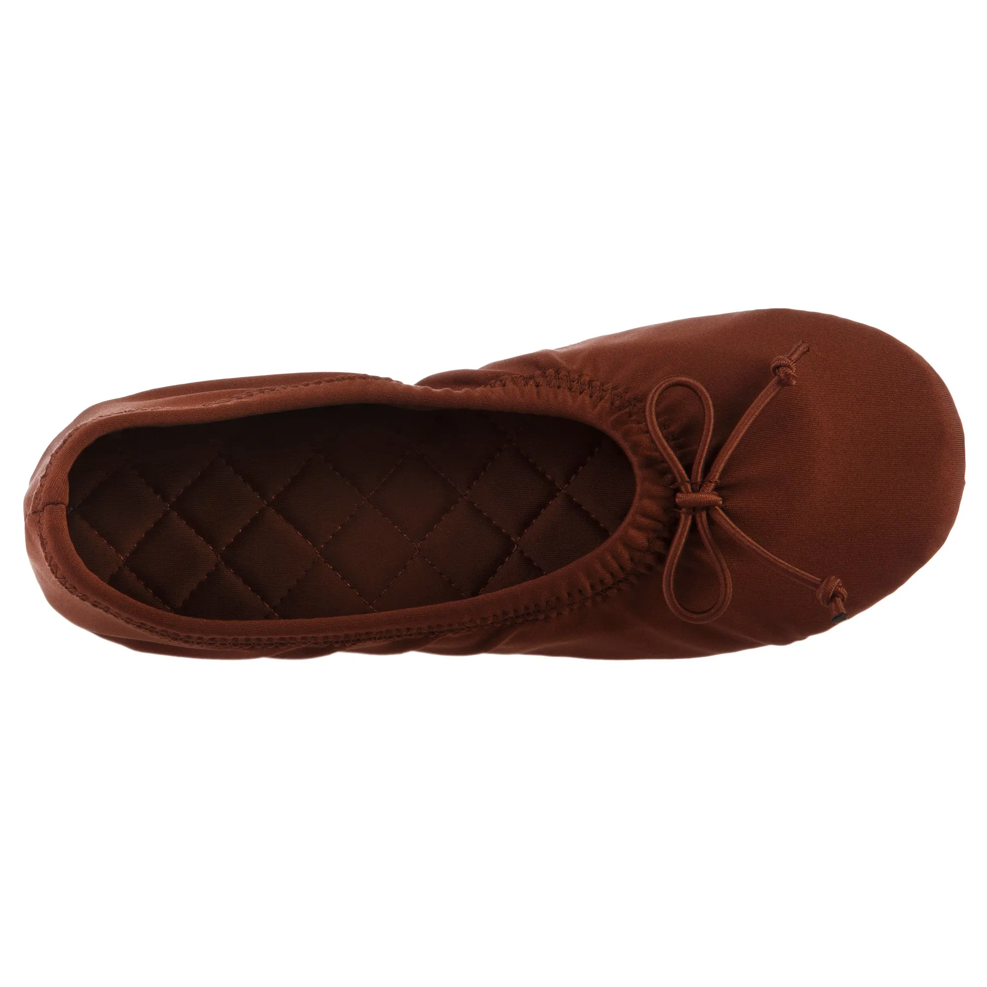 Women's Sloan Skin Tone Ballerina Slippers With 4-Way Stretch and Memory Foam